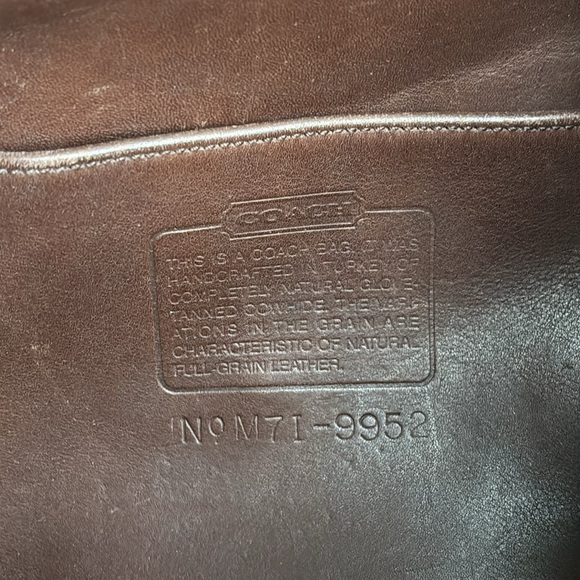 Vintage Coach Legacy Drawstring Bucket Crossbody - Picture 12 of 15